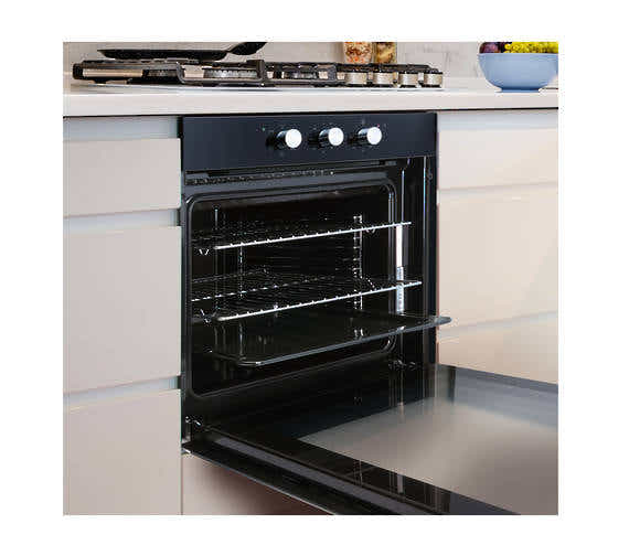 T Parmco OVEN SERIES1 600MM BLACK 5FUNCTION