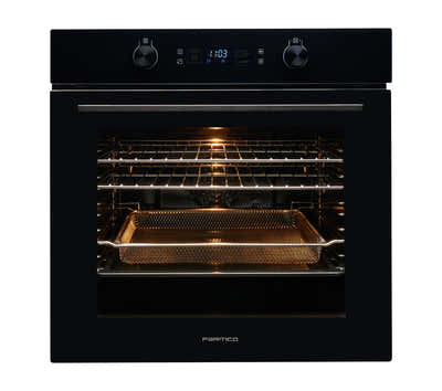 T Parmco OVEN SERIES3 600MM BLACK 12FUNCTION