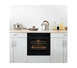 T Parmco OVEN SERIES3 600MM BLACK 12FUNCTION