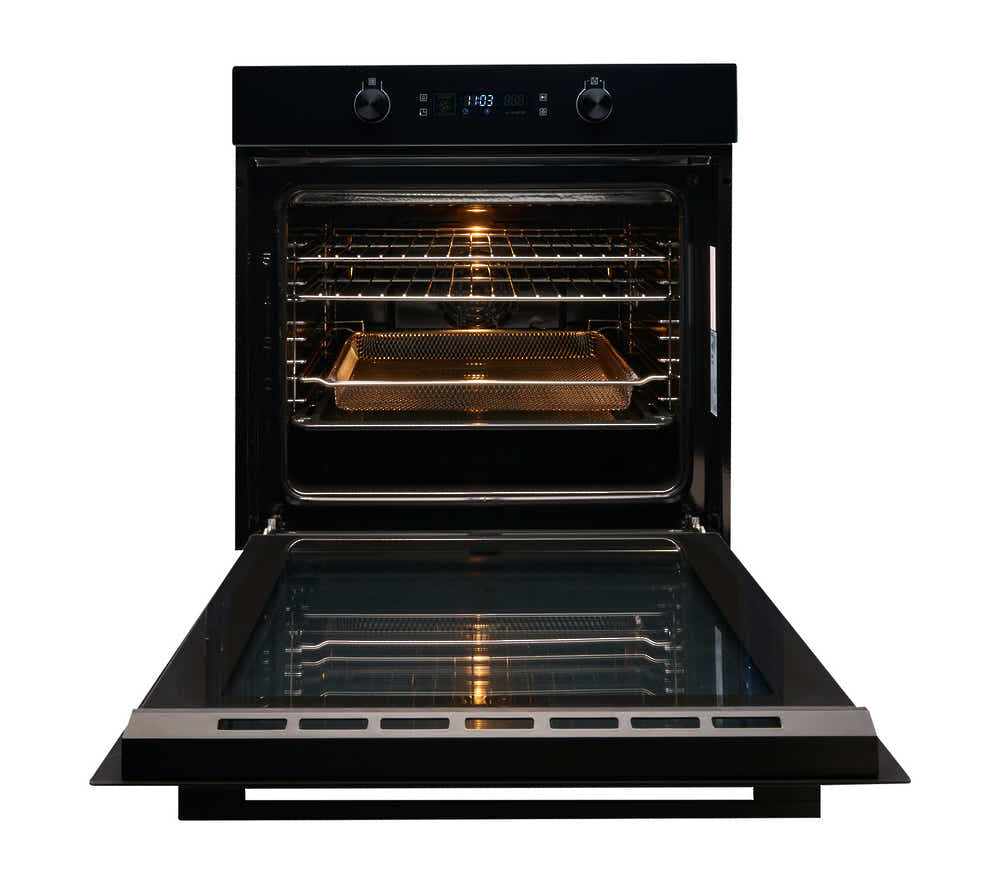 T Parmco OVEN SERIES3 600MM BLACK 12FUNCTION