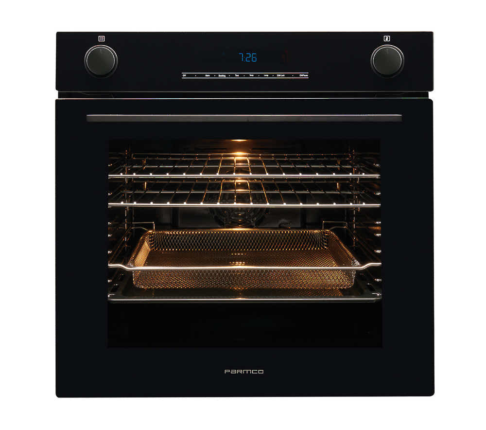 T Parmco OVEN SERIES3 600MM BLACK 14FUNCTION