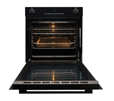 T Parmco OVEN SERIES3 600MM BLACK 14FUNCTION