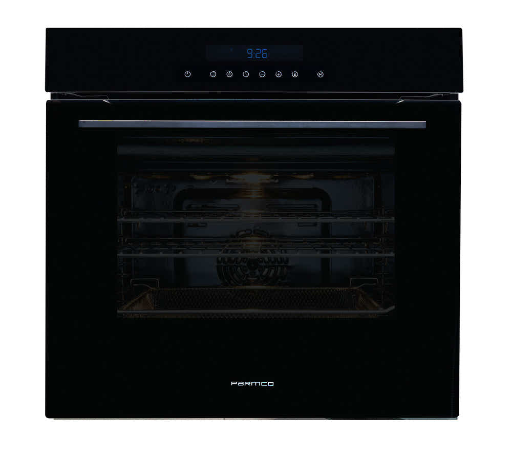 T Parmco OVEN SERIES6 600MM BLACK 14FUNCTION PYRO