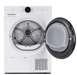 T Midea 8KG Heat Pump Tumble Dryer - Smart Control - White Color