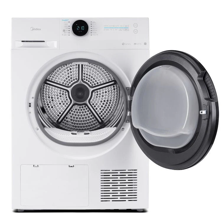 T Midea 8KG Heat Pump Tumble Dryer - Smart Control - White Color