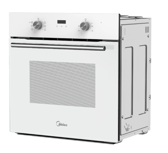 T Midea 6 Function Oven White glass