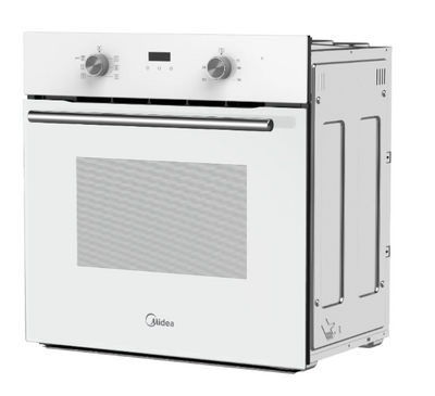 T Midea 6 Function Oven White glass
