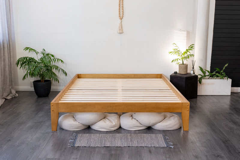 Sovo Bed Frame Oak - Single