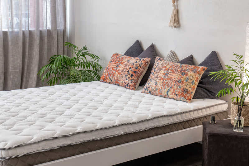 Sovo Bed Frame White – Super King