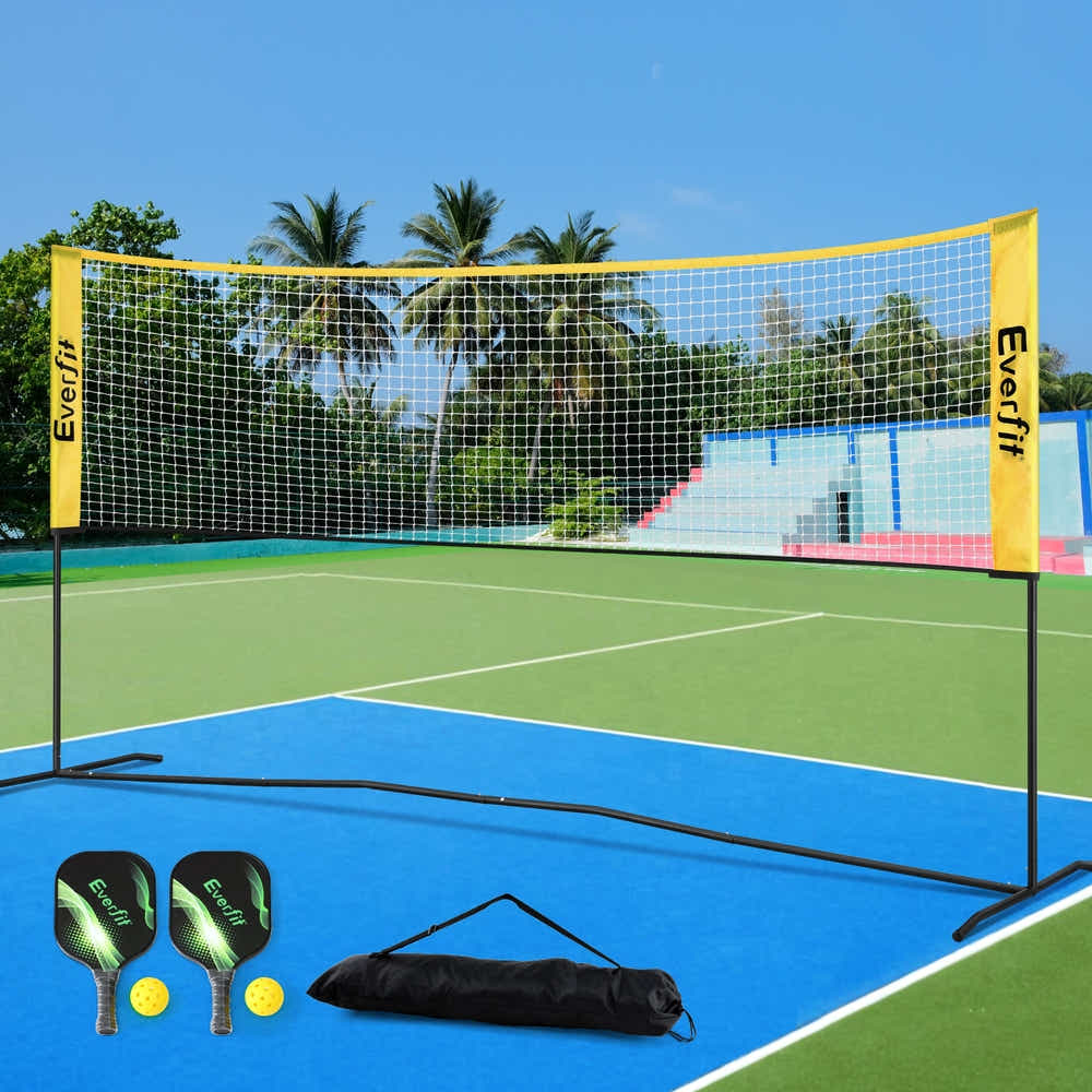 DS NA Everfit 10ft Portable Net Adjustable for Badminton Tennis Volleyball