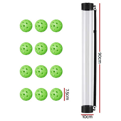 DS NA Everfit 12PC Pickleball Collector Set Portable Storage Adjustable Strap