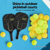 DS NA Everfit 12PC Pickleballs Set 40-Hole Design Indoor Outdoor Durable