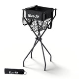 DS NA Everfit Portable Ball Cart Foldable Pickleball Tennis Baseball Softball