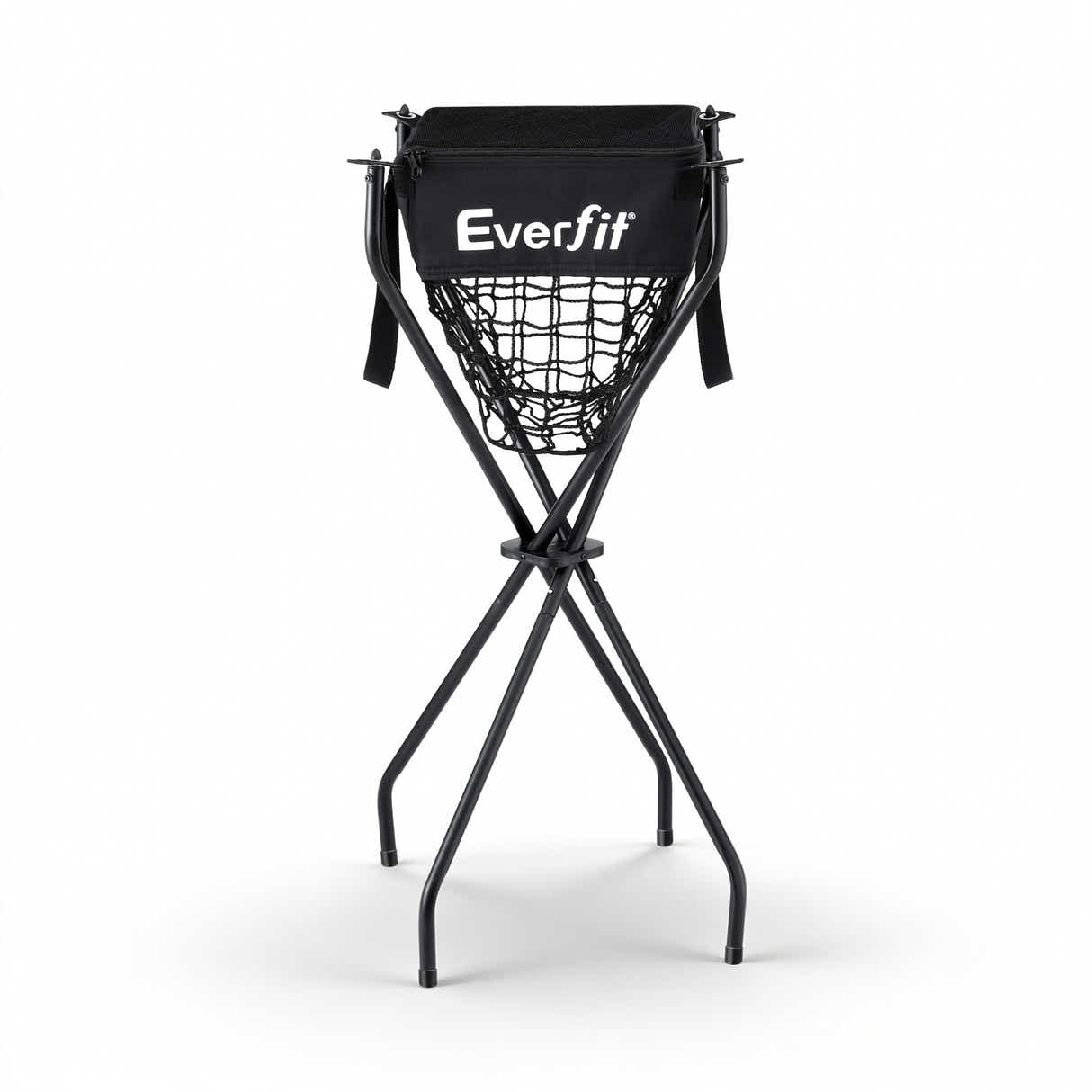 DS NA Everfit Portable Ball Cart Foldable Pickleball Tennis Baseball Softball