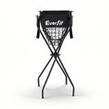 DS NA Everfit Portable Ball Cart Foldable Pickleball Tennis Baseball Softball