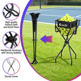 DS NA Everfit Portable Ball Cart Foldable Pickleball Tennis Baseball Softball