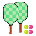 DS NA Everfit Pickleball Paddle Set Fiberglass - Balls Bag Tournament Kit 2PCS