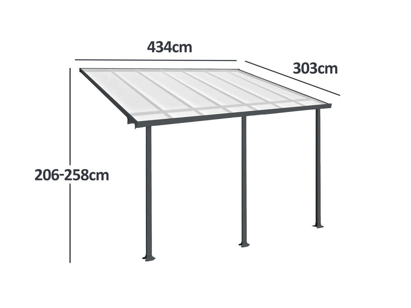 Patio Canopy 14X10ft