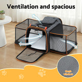 DS NA i.Pet Pet Carrier Bag Foldable Expandable Dog Cat Portable Car Kennel