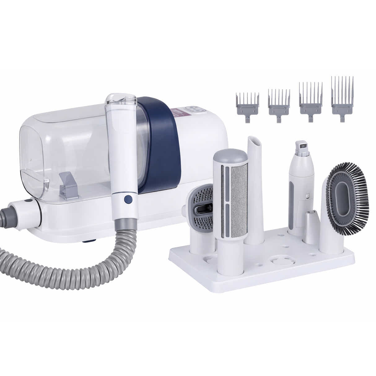 DS NA i.Pet Pet Grooming Kit – Vacuum Dog & Cat Hair Dryer, Clipper & Brush Set