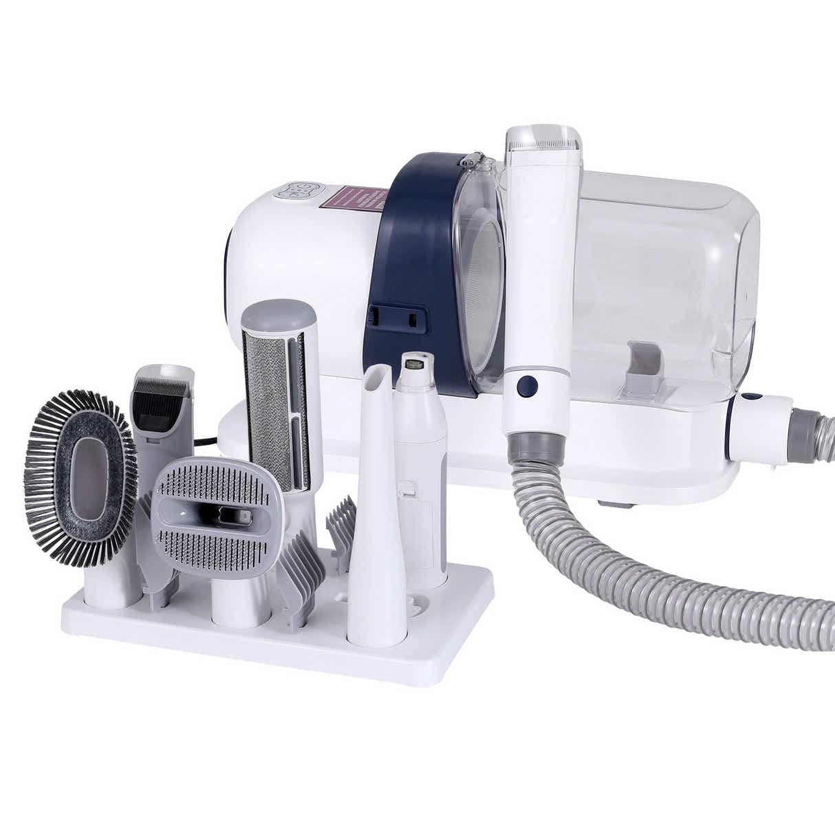 DS NA i.Pet Pet Grooming Kit – Vacuum Dog & Cat Hair Dryer, Clipper & Brush Set