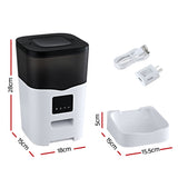 DS NA Automatic Pet Feeder Dog Cat Feeder Wifi 3L Auto Smart Food Dispenser