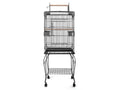 Iron Bird Cage with Pan Roof - 128cm