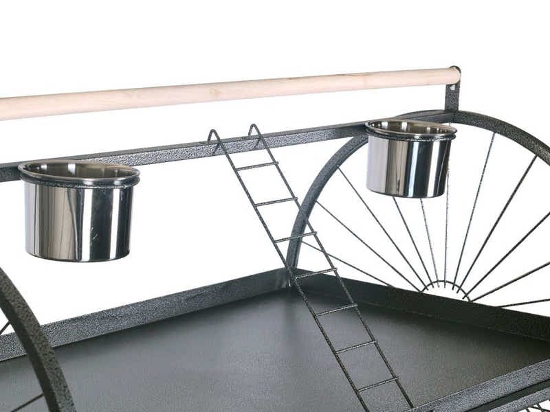 Iron Bird Cage with Playing Area - 186 cm