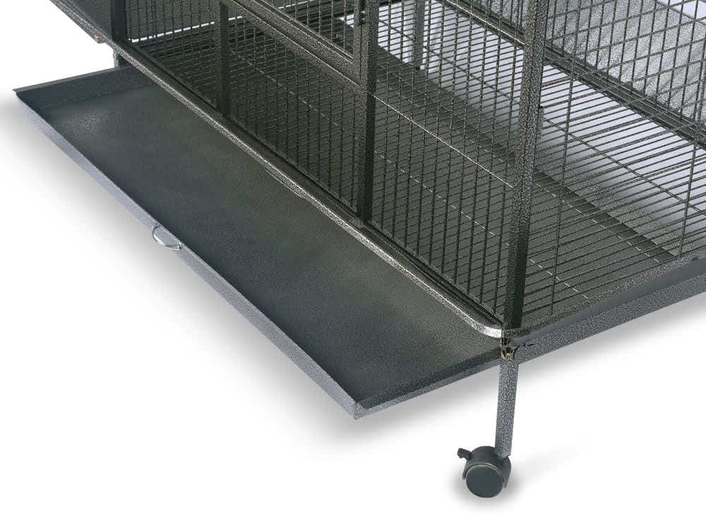 Iron Bird Cage with Playing Area - 186 cm