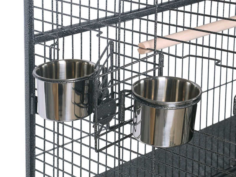 Iron Bird Cage with Top Open Design - 164 cm