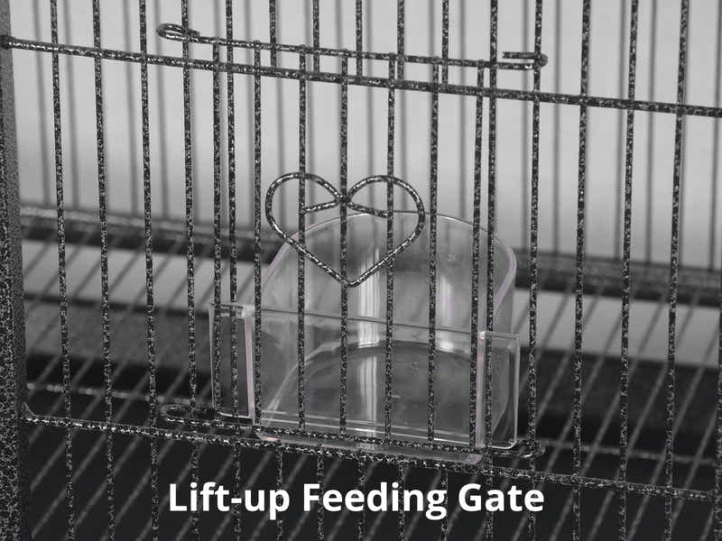 Iron Bird Cage with Large Door - 156 cm