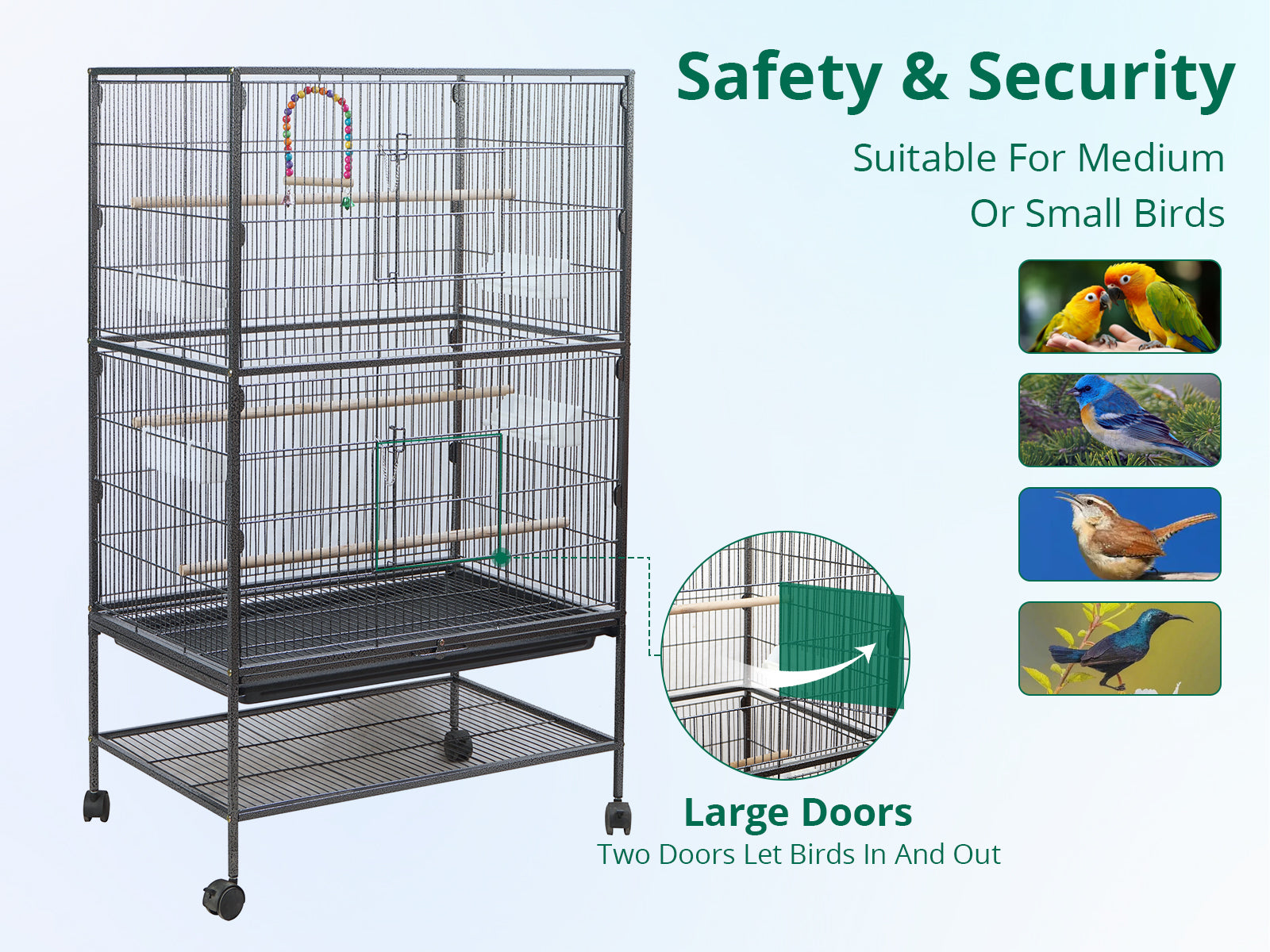 Parrot cage B064