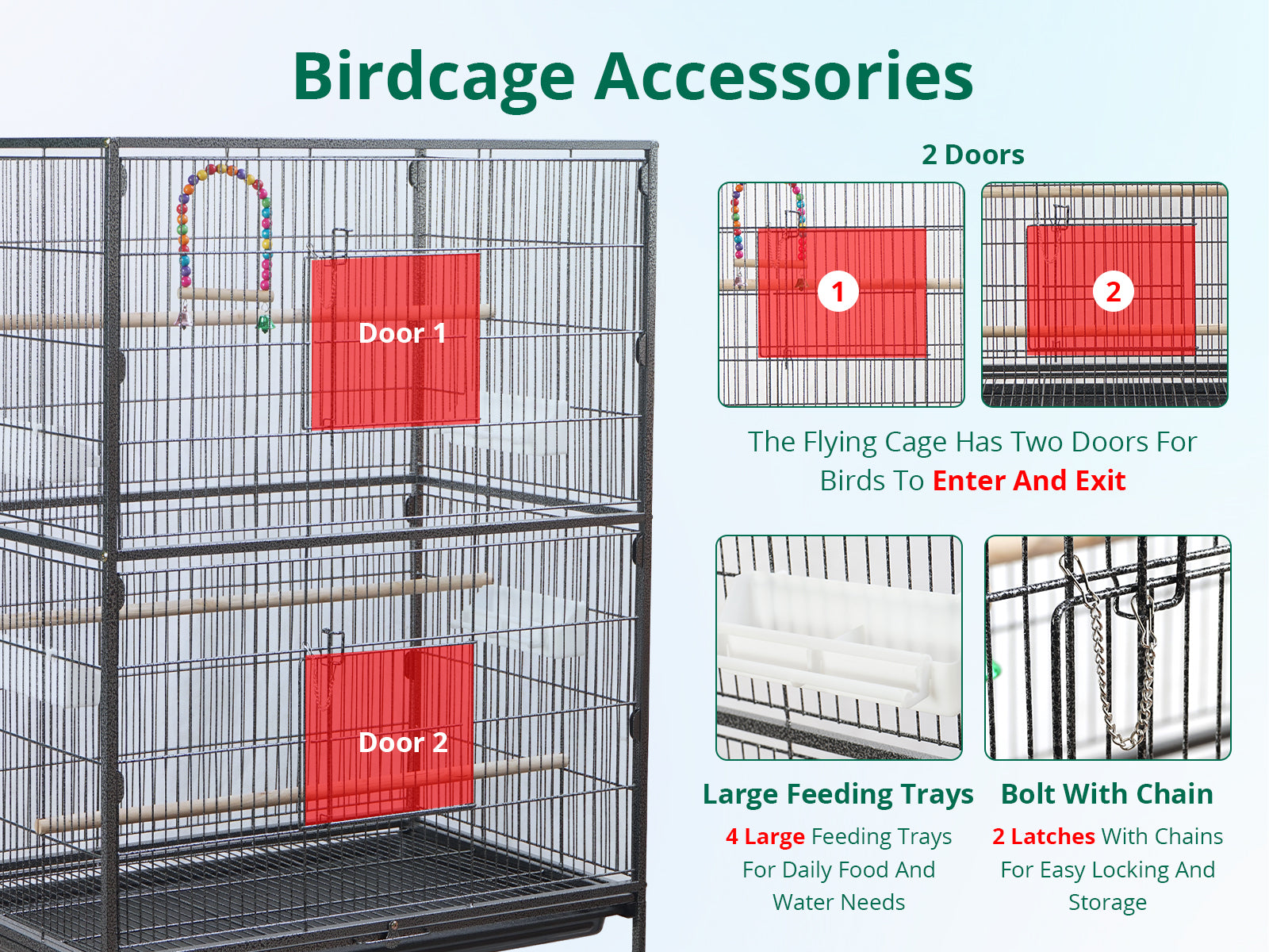 Parrot cage B064