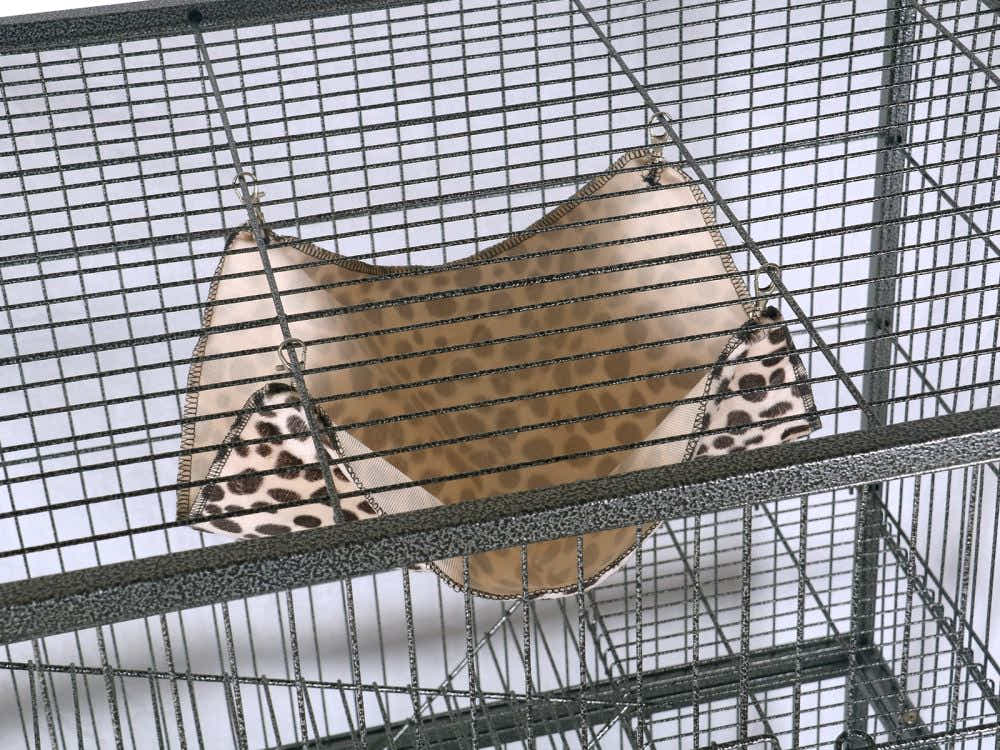 Iron Pet Cage with Multi-level - 140 cm