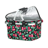 DS NA Folding Picnic Bag Basket Cooler Hamper Camping Hiking Insulated Lunch
