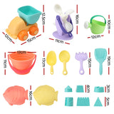 DS NA Kids Water Table Tool Kit Sand Truck Windmill Bucket Shovel Sandpit Toys
