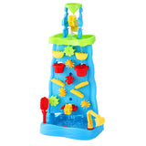 DS NA Keezi Kids Sand and Water Table Waterfall Wall Sandpit Toys Beach Shovel