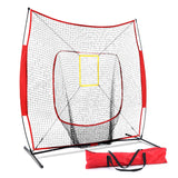 Everfit 7ft Baseball Net Pitching Kit with Stand Softball Training Aid Spo