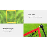 Everfit 7ft Baseball Net Pitching Kit with Stand Softball Training Aid Spo