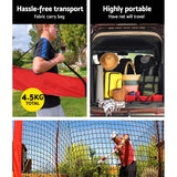 Everfit 7ft Baseball Net Pitching Kit with Stand Softball Training Aid Spo