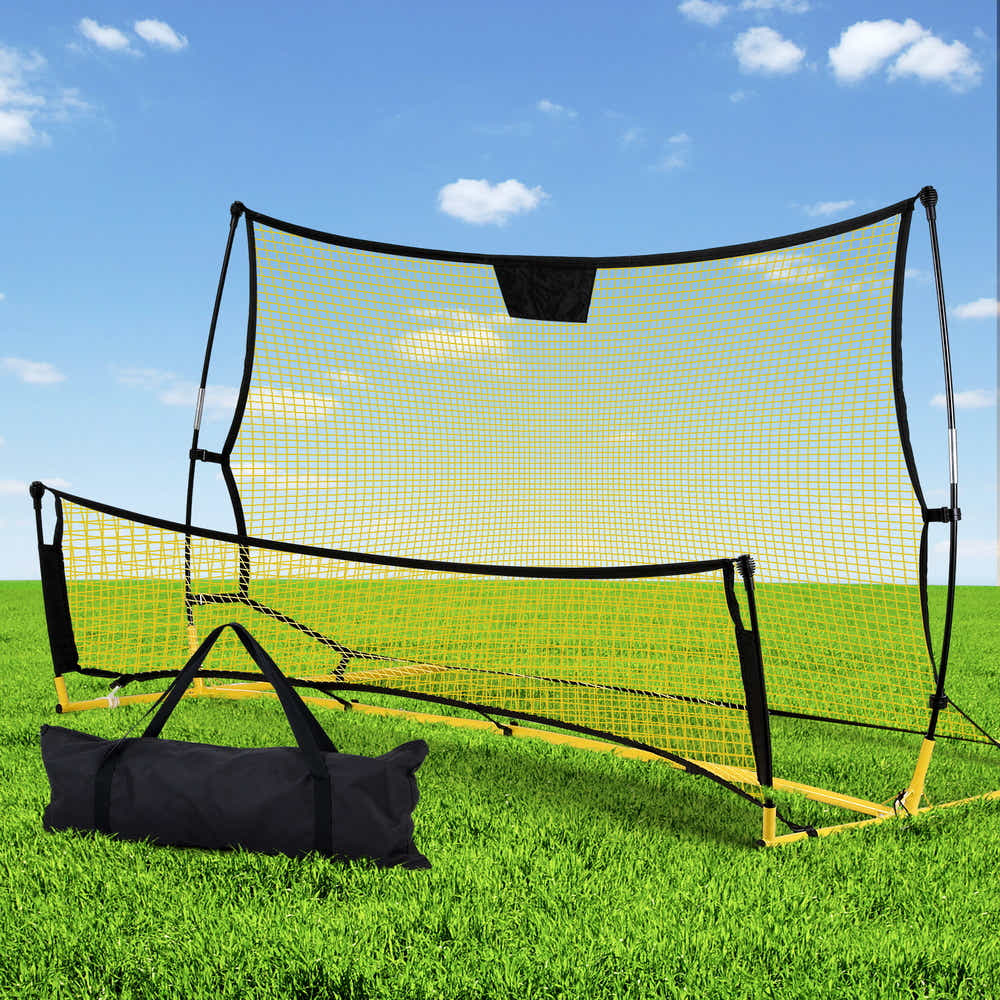 DS NA Everfit 2.1m Football Soccer Net Portable Goal Net Sports Training Yellow
