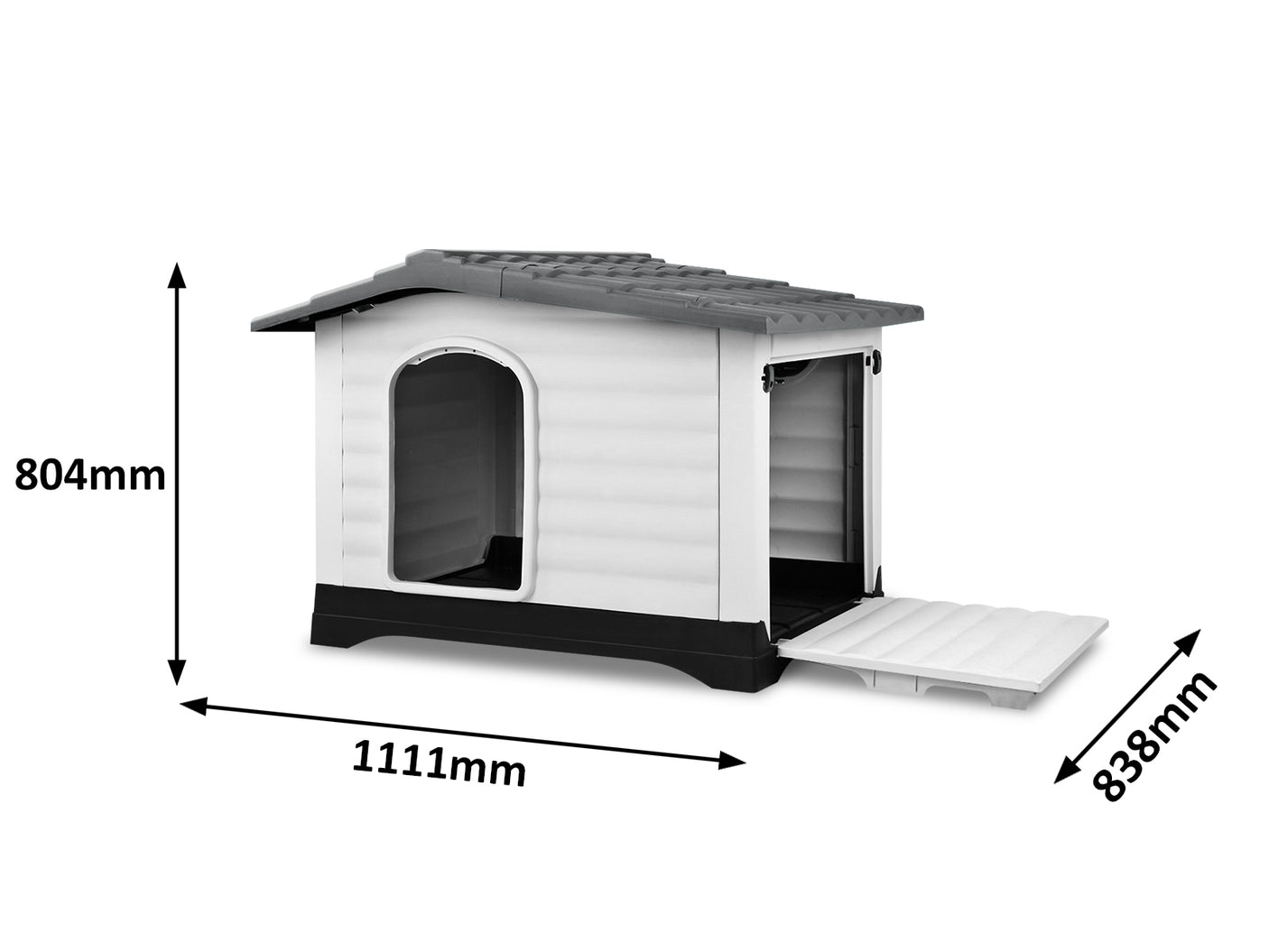 Plastic Dog House With Side Door