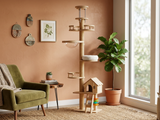 Wooden Cat Tree - 256-282cm