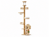 Wooden Cat Tree - 256-282cm