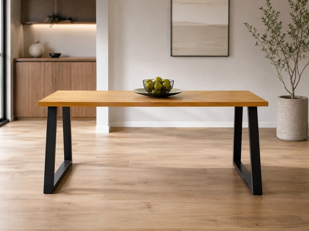 Trapezoid Metal Table Legs Large - Set of 2