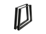 Trapezoid Metal Table Legs Large - Set of 2