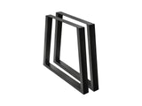 Trapezoid Metal Table Legs Large - Set of 2