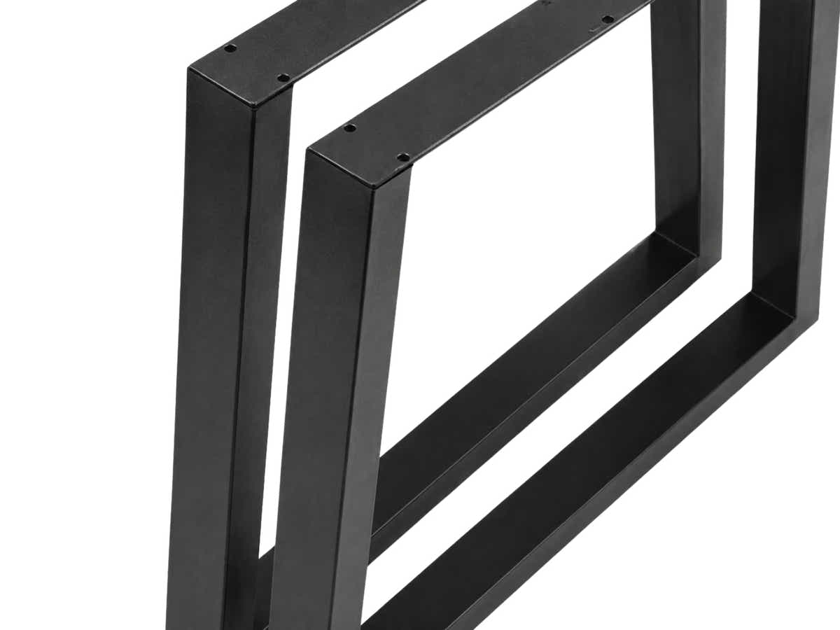 Trapezoid Metal Table Legs Large - Set of 2