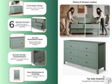 Olivera 6-Drawer Lowboy