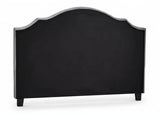 Lavaca Velvet Headboard Light Grey - Double